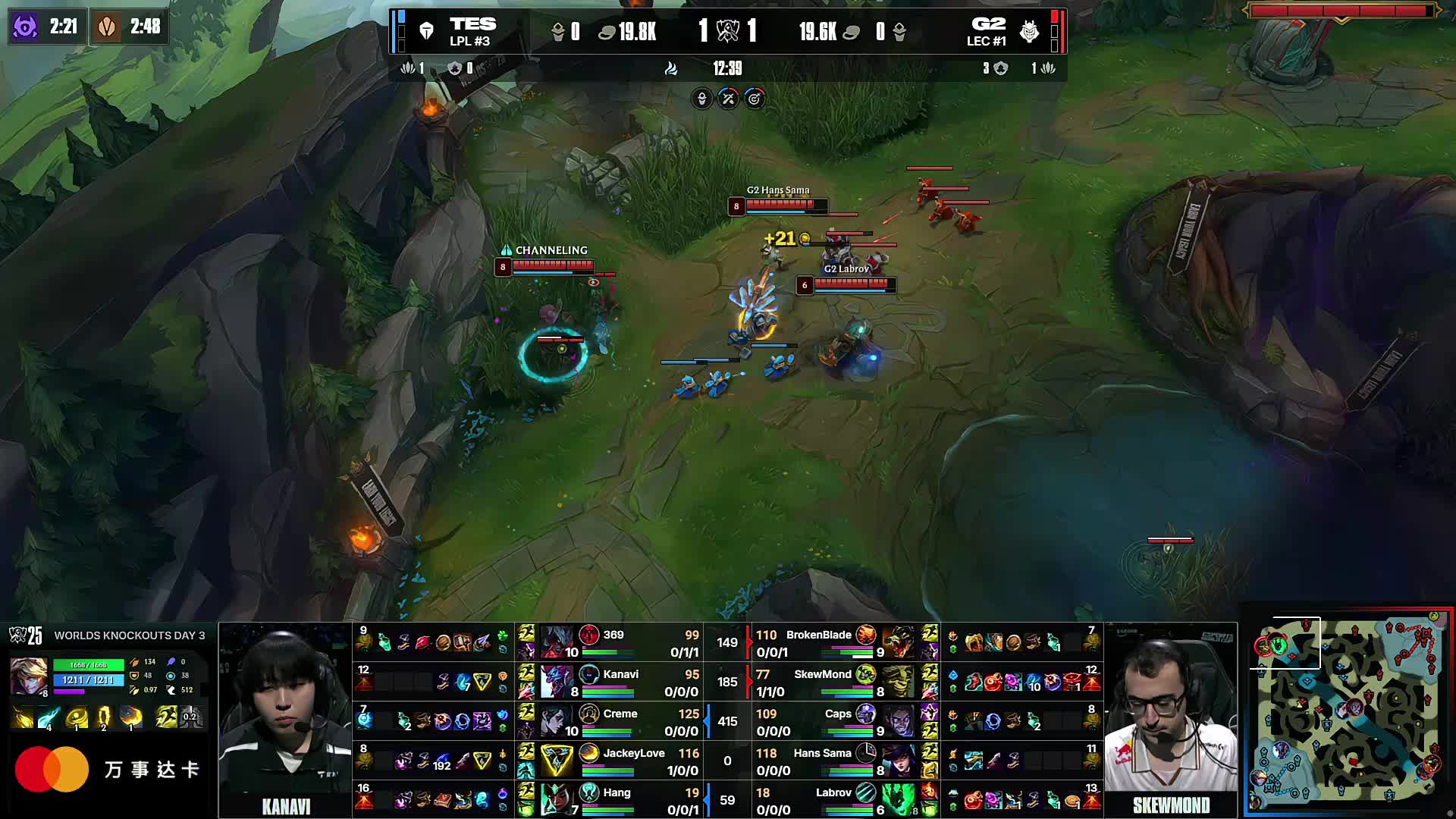 明天的淘汰赛赢家组首场： Scout 对阵 SeTab， Shanks 对阵常规赛 MVP 在第二场比赛中